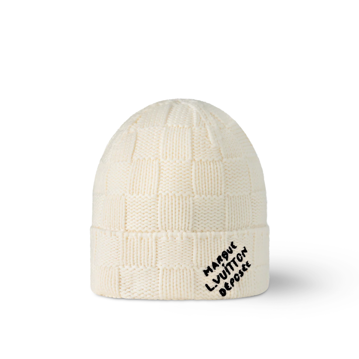 Bonnet et Écharpe Écharpe Damier Snug Crème