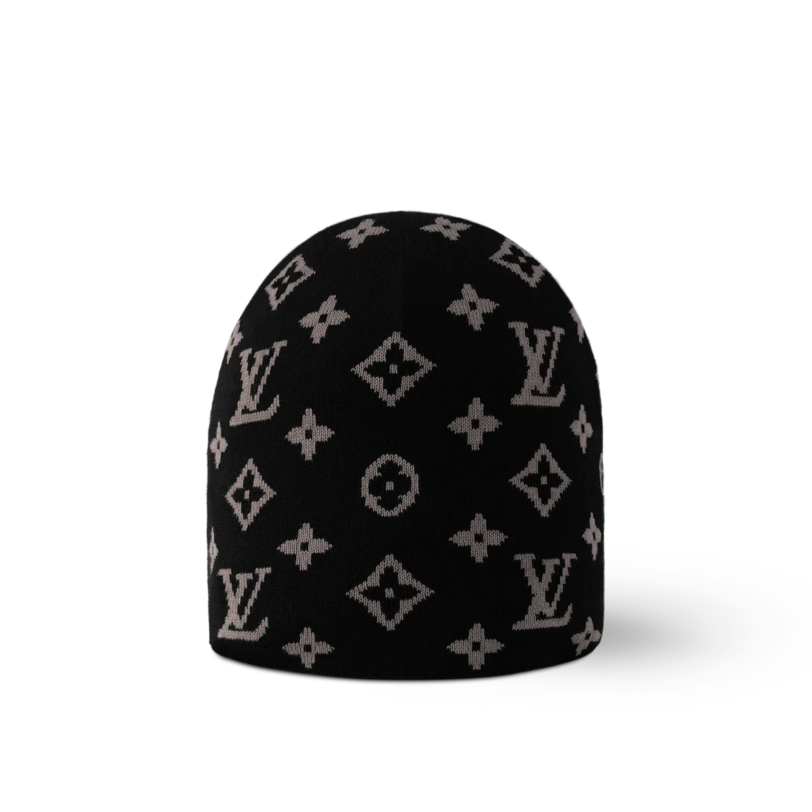 Bonnet et Écharpe LV Fit Monogram Noir